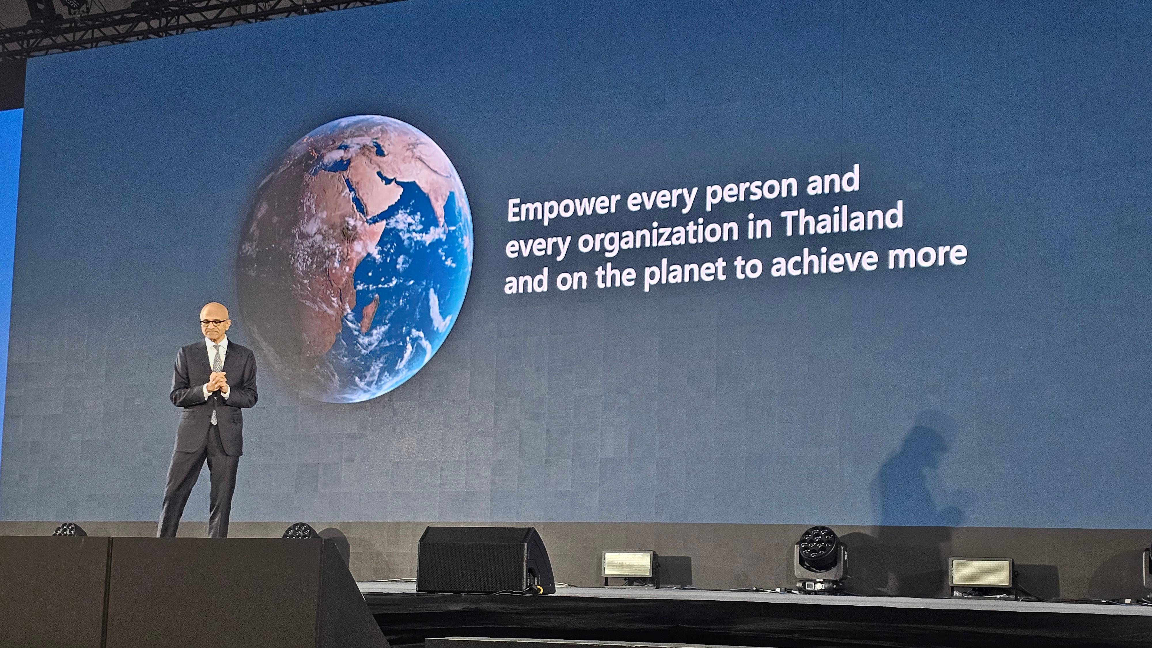 Satya CEO Microsoft Microsoft Build AI Day Thailand